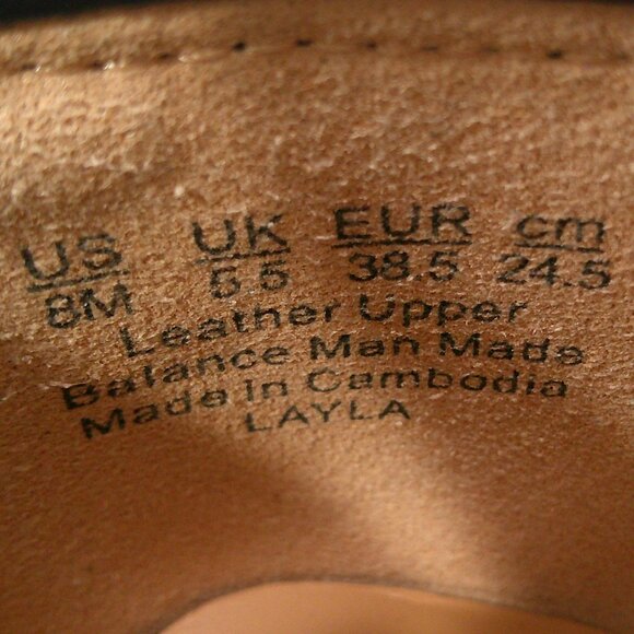 Naturalizer Classic Preppy Layla Black & White Leather Comfort Loafers Size 8 M - Picture 4 of 9